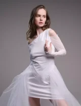 Платье МИСТИЧЕСКИ белое - M - Белый