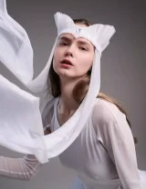 КОРОНА- ВУАЛЬ - Белый - 