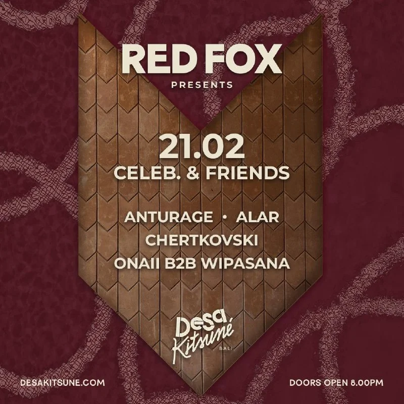 RED FOX × CELEB 