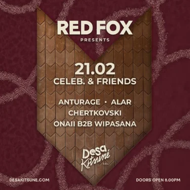 RED FOX × CELEB 