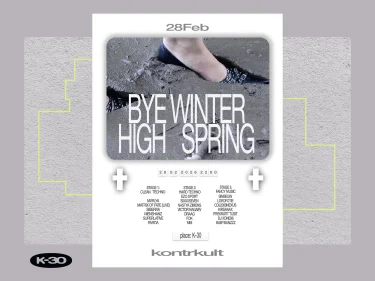 BYE WINTER HIGH SPRING