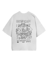 ФУТБОЛКА ШИРОКАЯ | BORN TO DISRUPT  (РОЖДЕННЫЙ РАЗРУШАТЬ)