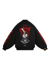 СВИТШОТ НА МОЛНИИ | CHAIN FURY  (ДЕМОН ЦЕПНОЙ ЯРОСТИ)