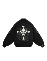 СВИТШОТ НА МОЛНИИ | WHITEBEARD’S FLAME  (ПЛАМЯ БЕЛОУСА)