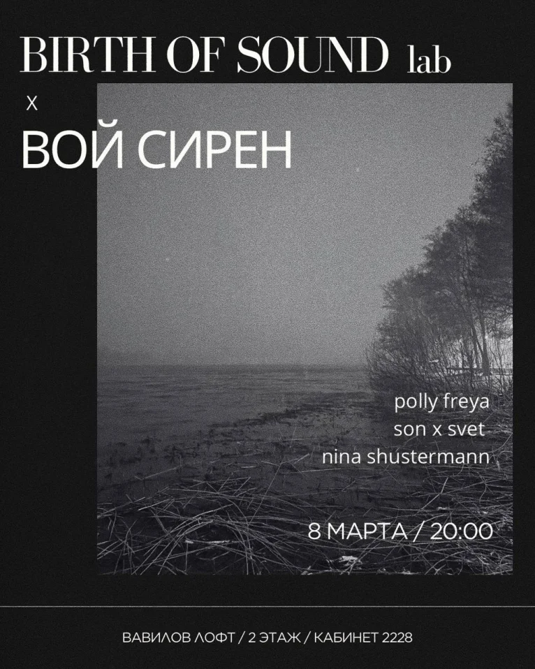 Birth of Sound & ВОЙ СИРЕН