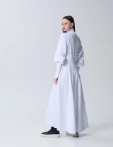 Платье ПРЕПОДОБНАЯ МАТЬ белое - S/M - Белый