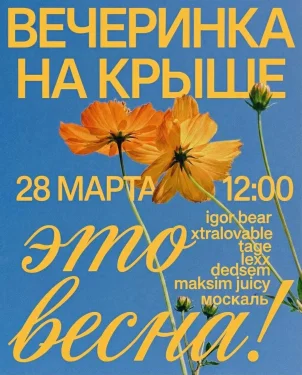 ВЕЧЕРИНКА НА КРЫШЕ