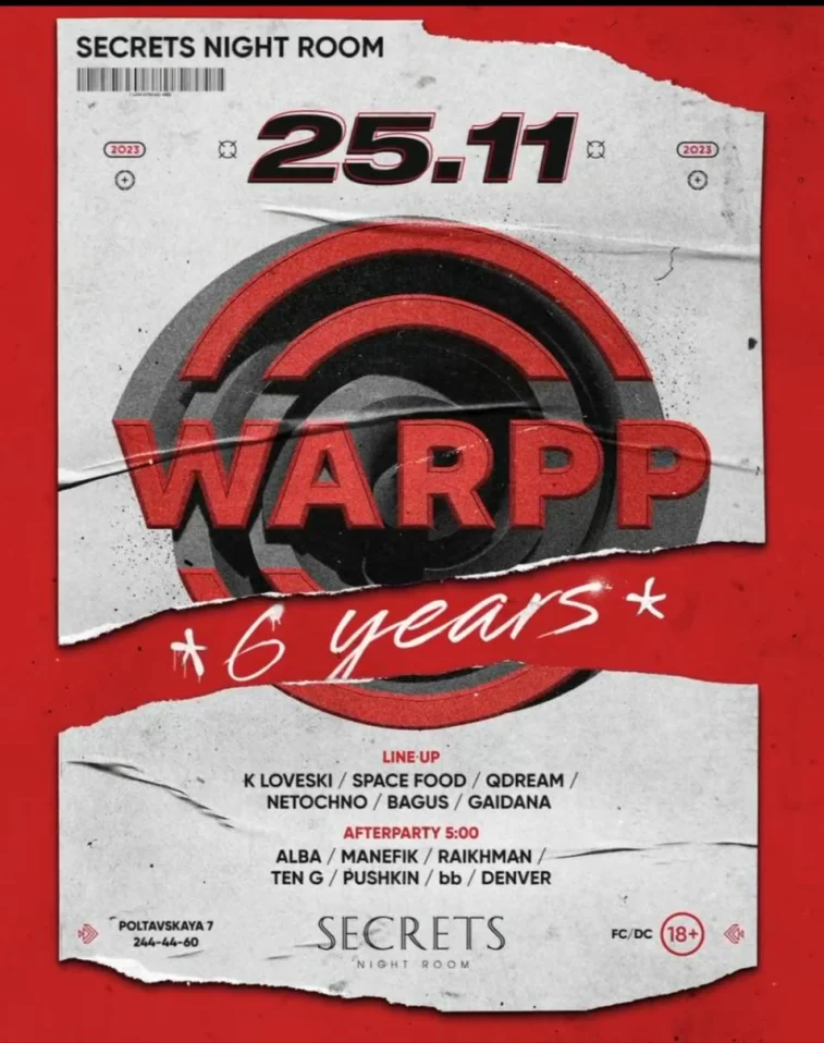 WARPP - 6 years