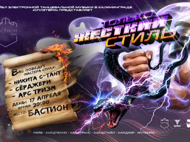 ТОЛЬКО ЖЕСТКИЙ СТИЛЬ. 17 апреля. Бастион