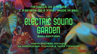 ELECTRIC SOUND GARDEN  poster