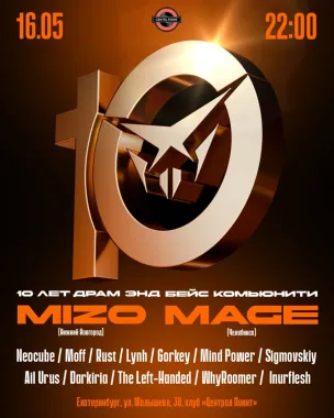 10 лет UDBC poster