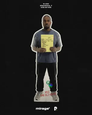 i miss the old kanye poster