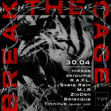 BREAK THE CAGE poster