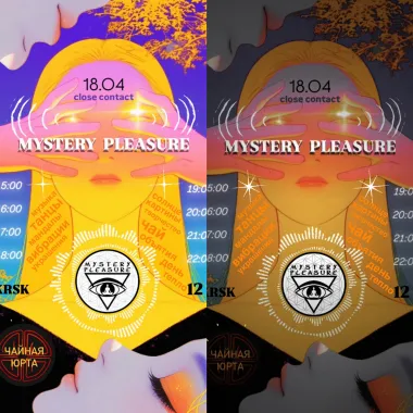 MYSTERY PLEASURE  • CLOSE CONTACT poster