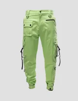 Брюки Джангл / Jungle / зеленые мужские, цвет зеленый с черным, размер 48