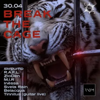 BREAK THE CAGE poster