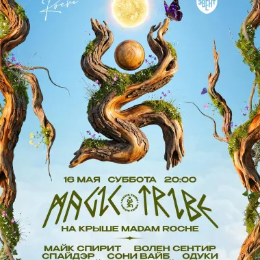 Magic Tribe на крыше Madam Roche poster
