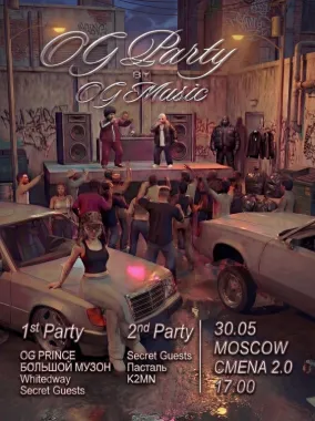 OG PARTY poster