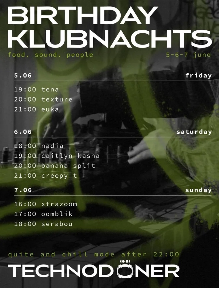 B-DAY KLUBNACHTS