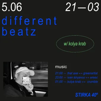 Different Beatz w/ kolya krab poster