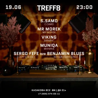 19.06 | TREFF8 poster