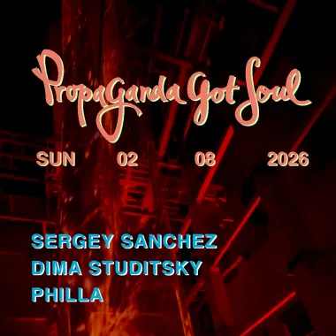 Propaganda Got Soul на веранде fabula radio poster