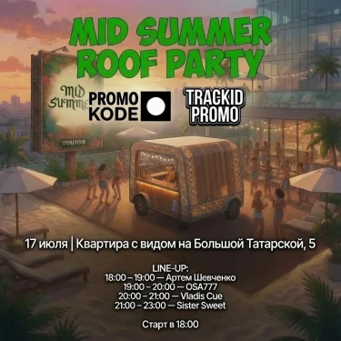 MID SUMMER ROOF PARTY
