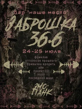 заброшка 36.6 poster