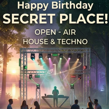Happy Birthday, SECRET PLACE! 🎊😎🎉
