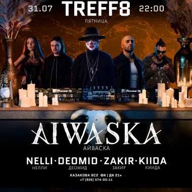 31.07 | AIWASKA | TREFF8 poster
