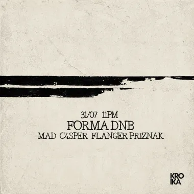 FORMA #225 DnB poster