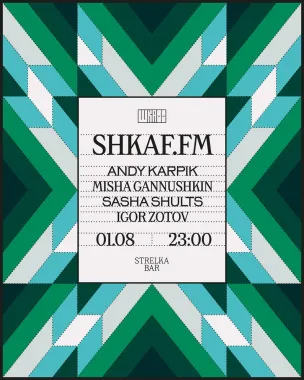 SHKAF.FM poster