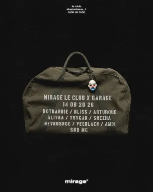 mirage x garage poster