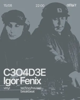 C304D3E & Igor Fenix  poster