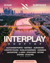 SUBSTANCE x INTERPLAY poster