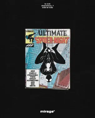 ultimate spider night poster