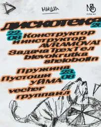 Нишевая дискотека   poster