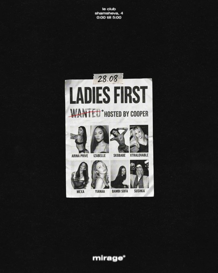 ladies first