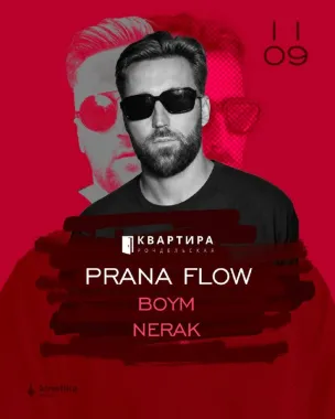 PRANA FLOW & BOYM & NERAK poster