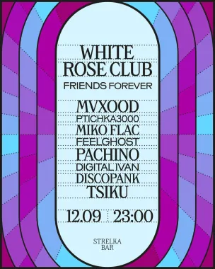 WHITE ROSE CLUB poster
