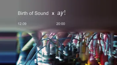 Birth of sound poster