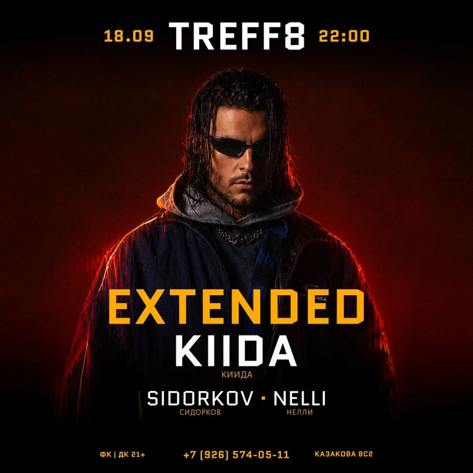 18.09 | KIIDA EXTENDED | TREFF8
