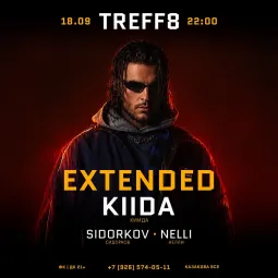 18.09 | KIIDA EXTENDED | TREFF8 poster