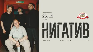 Нигатив c ансамблем | 25.11 | Екатеринбург | Максимилианс poster