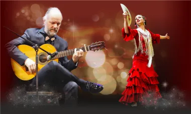 FLAMENCO НА КРЫШЕ — концерт и вечеринка с фуршетом в музее на Невском poster