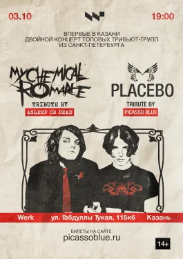 Placebo & MCR Tribute 03.10 - Казань / Werk