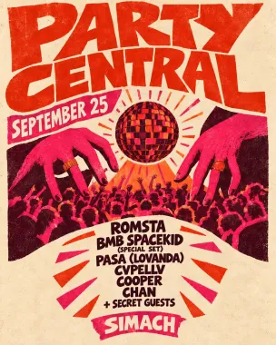 PARTY CENTRAL poster