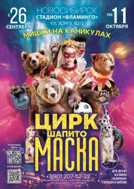 Цирк шапито "Маска" на стадионе "Фламинго" poster