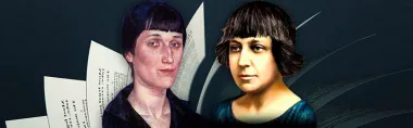 Ахматова и Цветаева. «Две души Серебряного века». Большой вечер поэзии poster