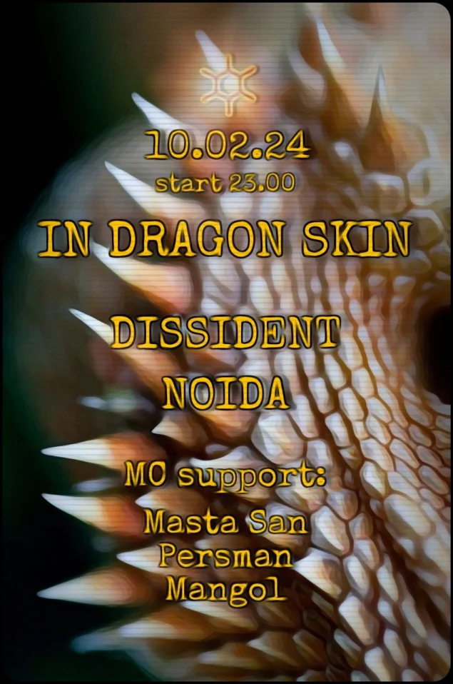 In dragon skin